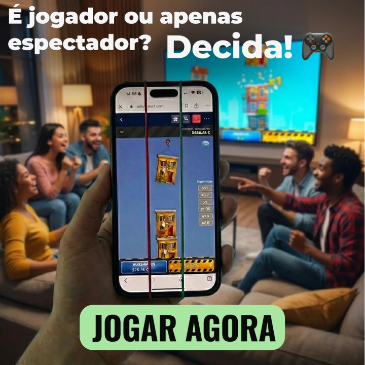 Jogo de construção de torres para telemóvel